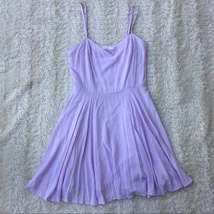 Talula Sz 0 lavender purple short skater dress